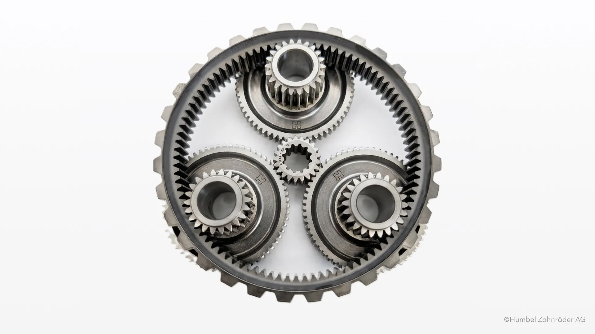 Humbel Formula Student planetary gearbox — precision-manufactured gearset